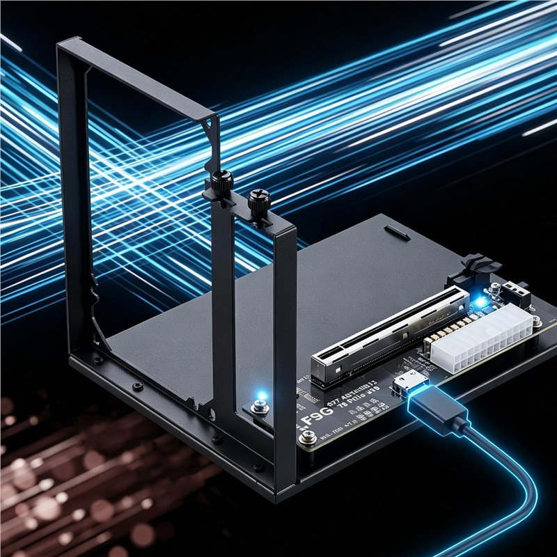 Ativo F9G-BK7 EGPU OCuLink GPU - Oculink Egpu Dock Graphics Card avaliação e preço